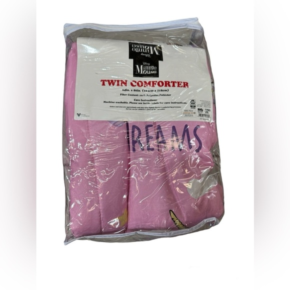 Disney Mickey Mouse Twin Comforter 64in x 86in - Picture 2 of 3